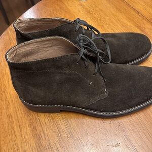 Men's Suede Chukka Boots - chocolate brown